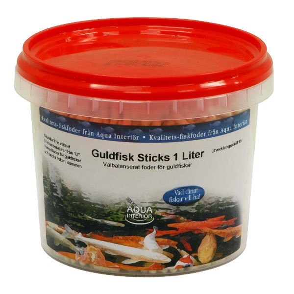 Guldfiskfoder 1,1 liter fiskfoder  100 g