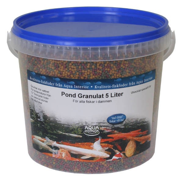 Pondgranulat 5,4 liter fiskfoder