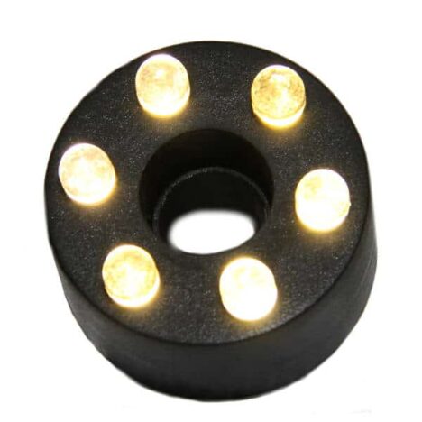 Led rengas 6 lämmin valk muovi