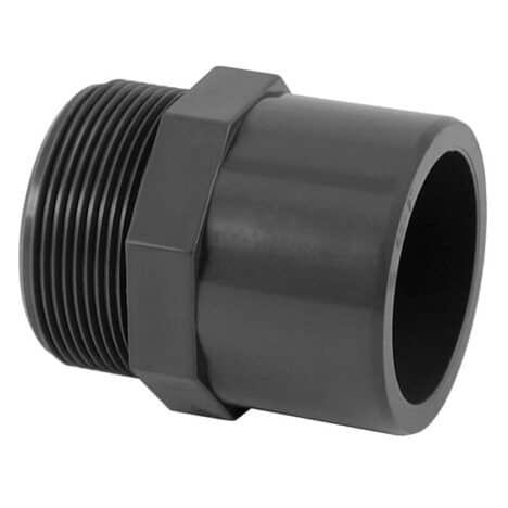 Siirtymä 2" kierre 50 mm: n putkeen