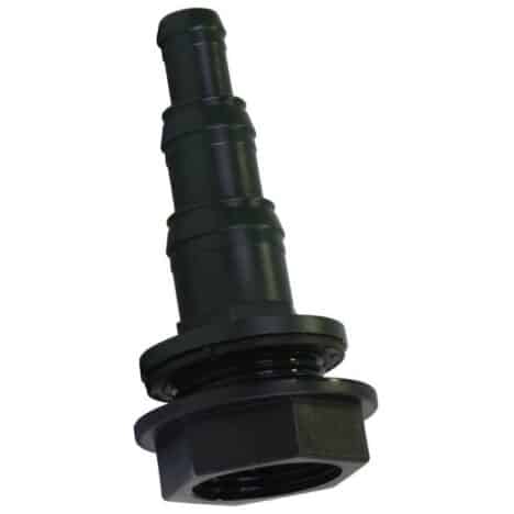 Genomföring 1½” slanganslutning, 25, 32, 40 mm