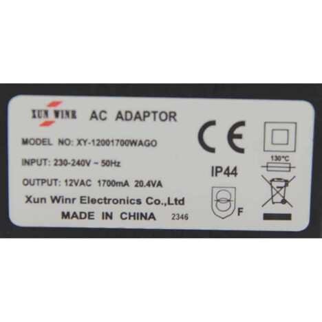 Muuntaja IP44, 12V, 21W