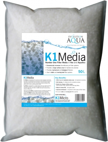 Kaldnes K1 Media 50 Liter