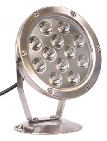 LED Spot 12W metall 12 st power lysdioder