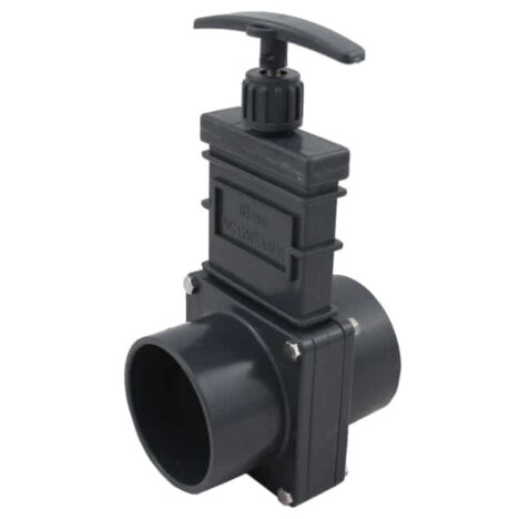 Sulkuventtiili, putkiliitos 63 mm