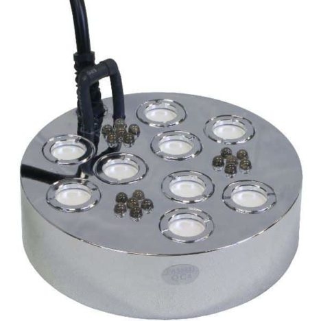 Savukone jossa on 9 suutinta, led valolla